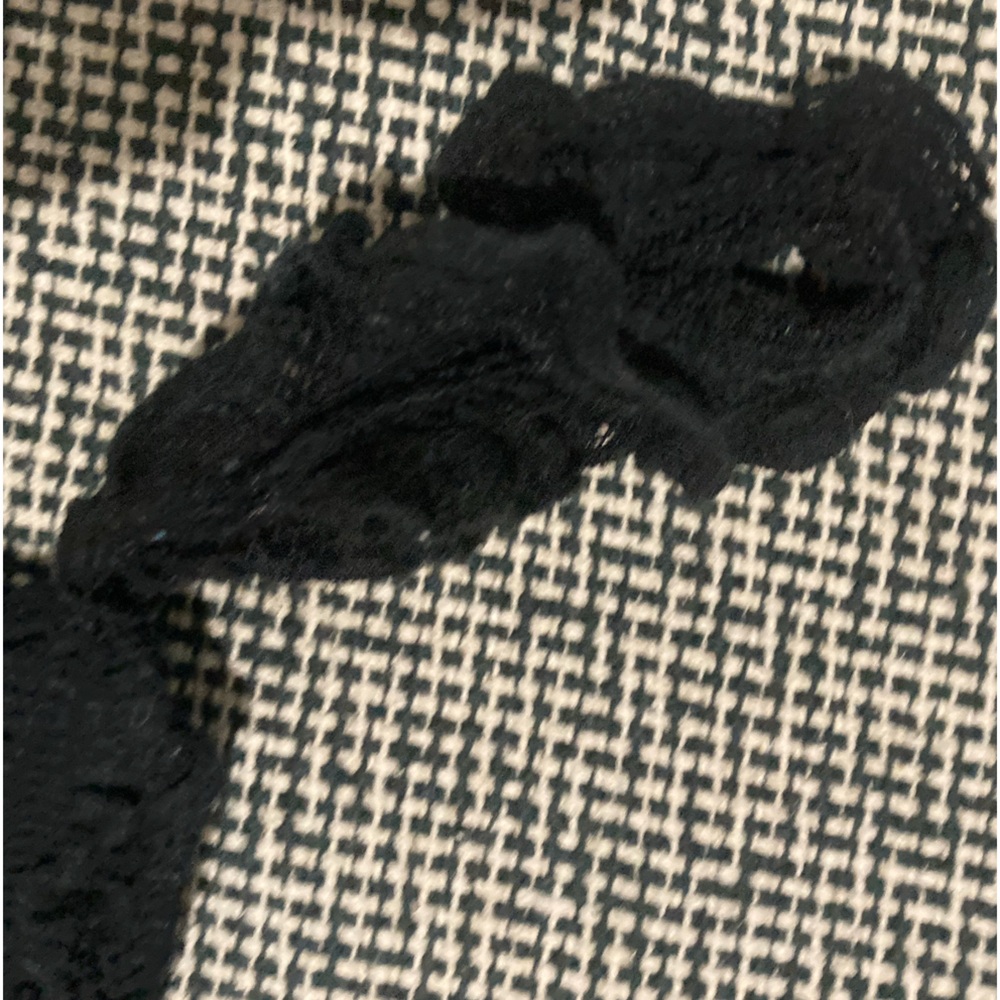 Urban Outfitters  Top Black Smocked Fabric with Ties - Picture 3 of 5